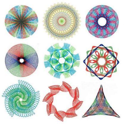 27-delni set za crtanje geometrijskim spirografima | SPIROART