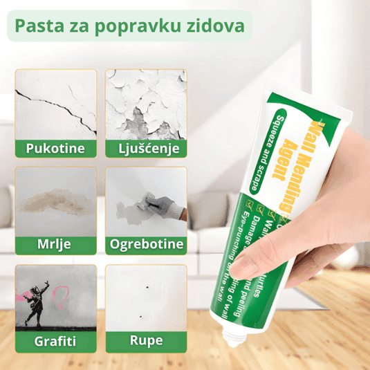 Pasta za popravku zidova - instant pasta za reparaciju zidova