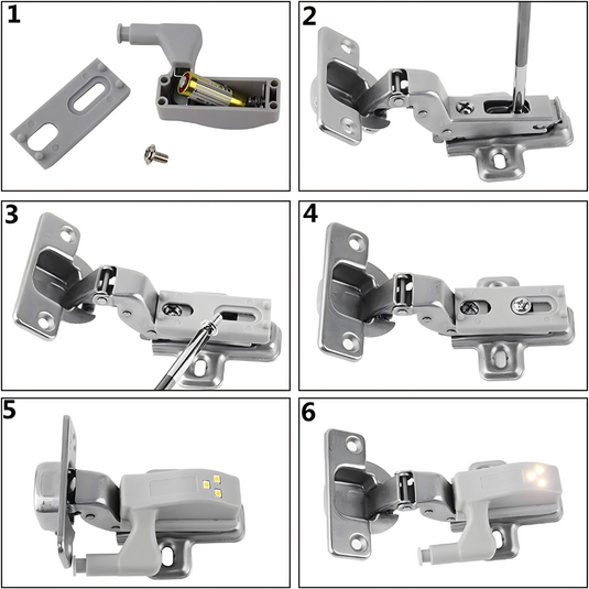 LED lampe sa senzorom za ormar - šarke - rs-mangoshop.com