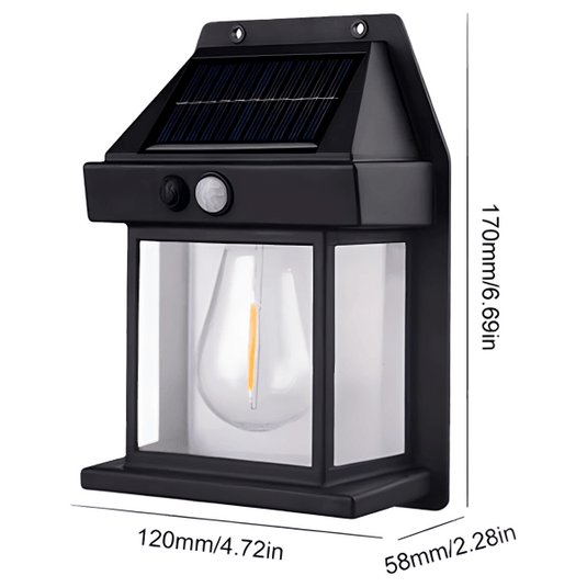 Solarna lampa sa senzorom na pokret | FLUXLAMP